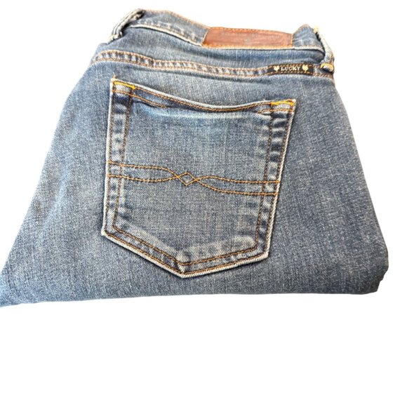 Lucky Brand  Sweet N Crop Denim Jeans Size 4/27 - Picture 5 of 9